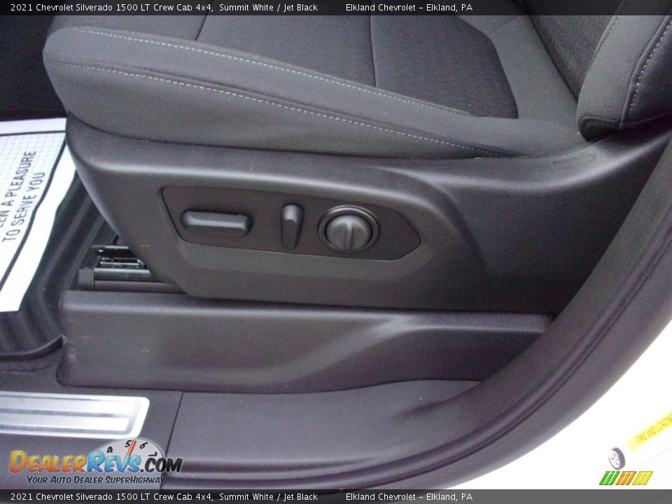 2021 Chevrolet Silverado 1500 LT Crew Cab 4x4 Summit White / Jet Black Photo #14