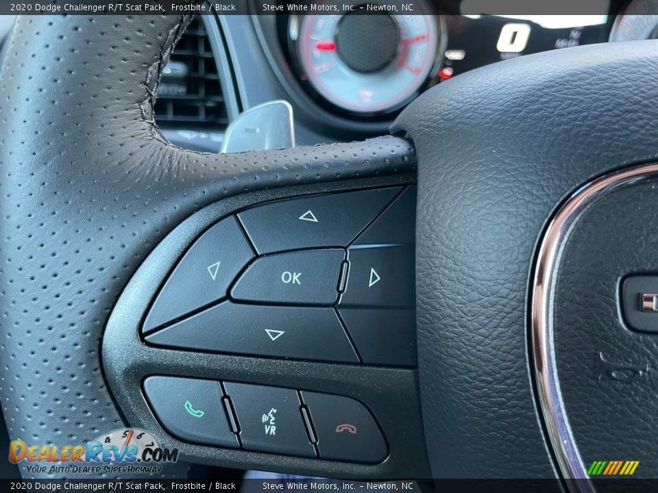 2020 Dodge Challenger R/T Scat Pack Steering Wheel Photo #17