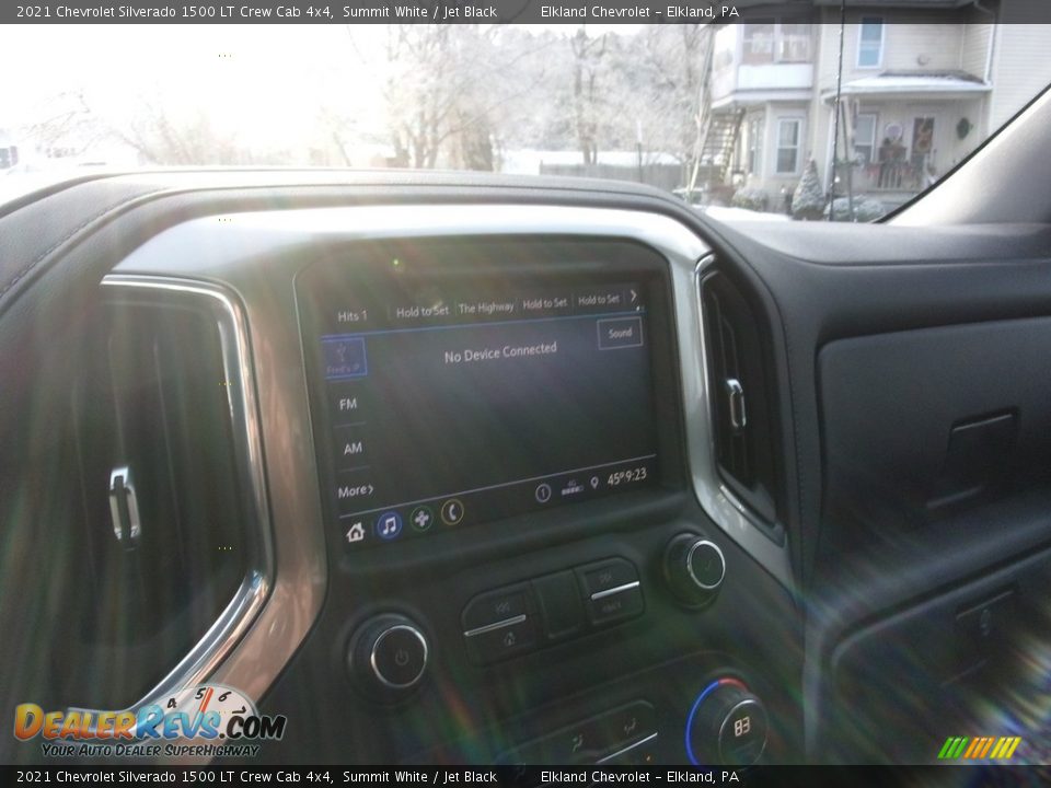 2021 Chevrolet Silverado 1500 LT Crew Cab 4x4 Summit White / Jet Black Photo #22