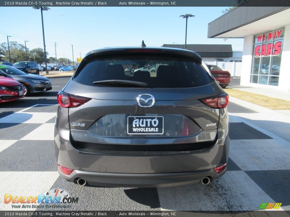 2019 Mazda CX-5 Touring Machine Gray Metallic / Black Photo #4