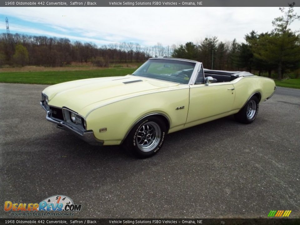 Front 3/4 View of 1968 Oldsmobile 442 Convertible Photo #1