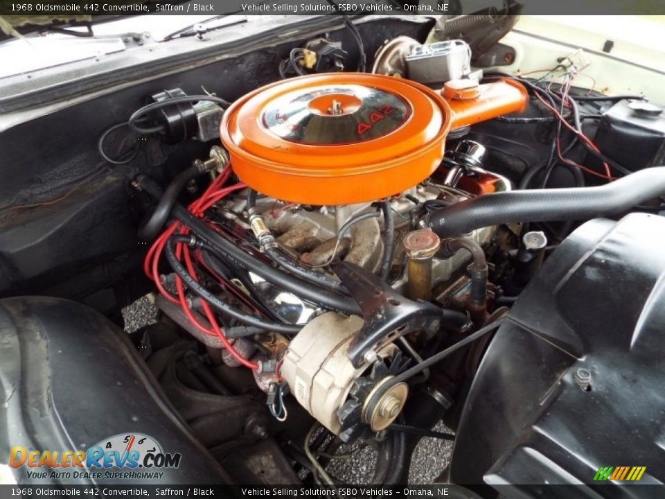 1968 Oldsmobile 442 Convertible 455 cid OHV 16-Valve V8 Engine Photo #2