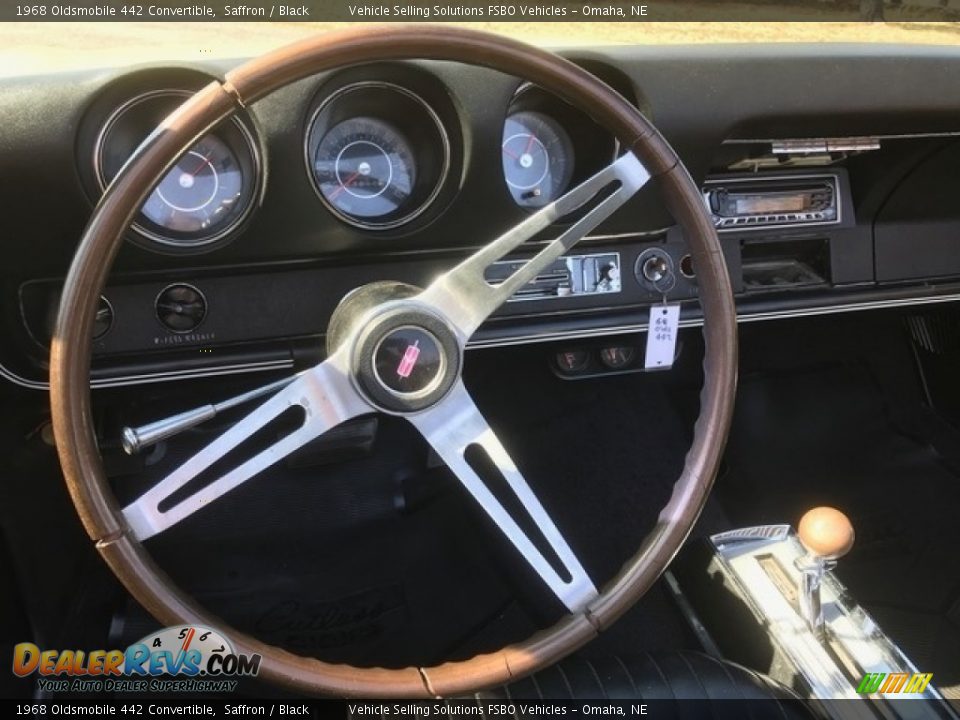1968 Oldsmobile 442 Convertible Steering Wheel Photo #4