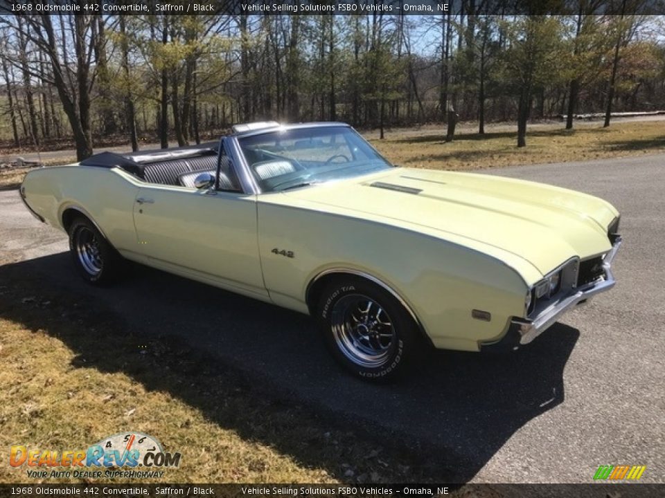 Saffron 1968 Oldsmobile 442 Convertible Photo #6