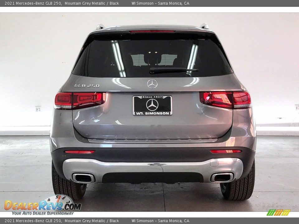 2021 Mercedes-Benz GLB 250 Mountain Grey Metallic / Black Photo #3