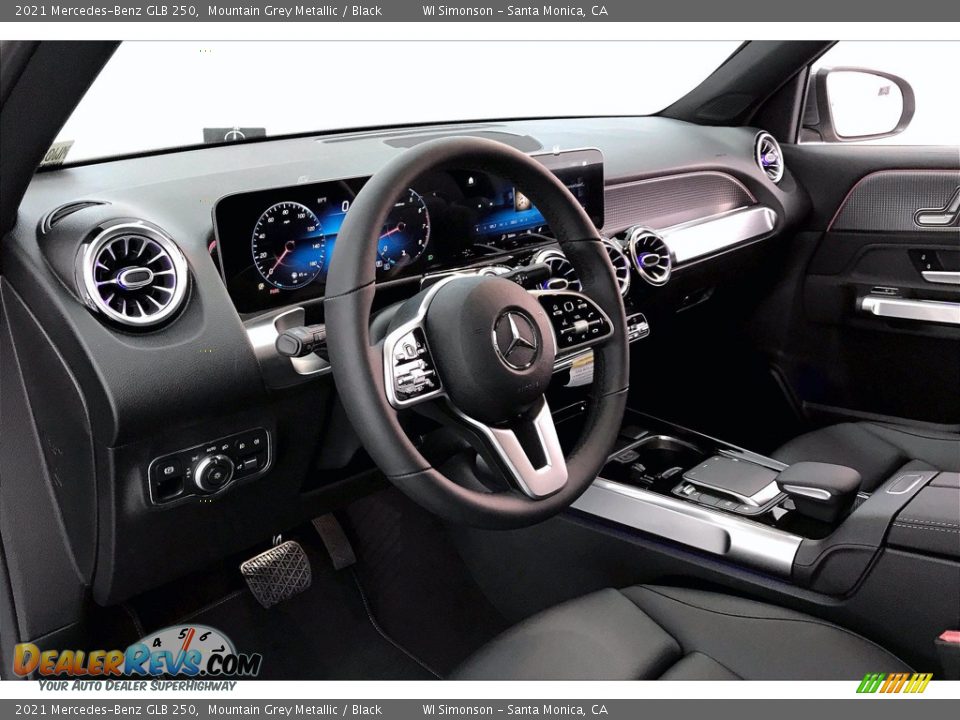 2021 Mercedes-Benz GLB 250 Mountain Grey Metallic / Black Photo #4