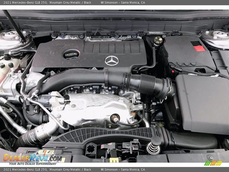 2021 Mercedes-Benz GLB 250 Mountain Grey Metallic / Black Photo #8