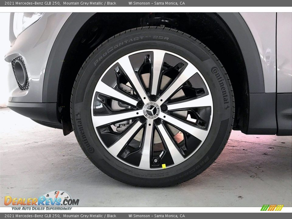 2021 Mercedes-Benz GLB 250 Mountain Grey Metallic / Black Photo #9