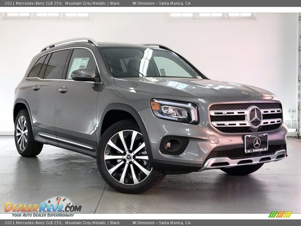 2021 Mercedes-Benz GLB 250 Mountain Grey Metallic / Black Photo #12