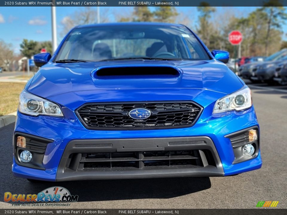 2020 Subaru WRX Premium WR Blue Pearl / Carbon Black Photo #3