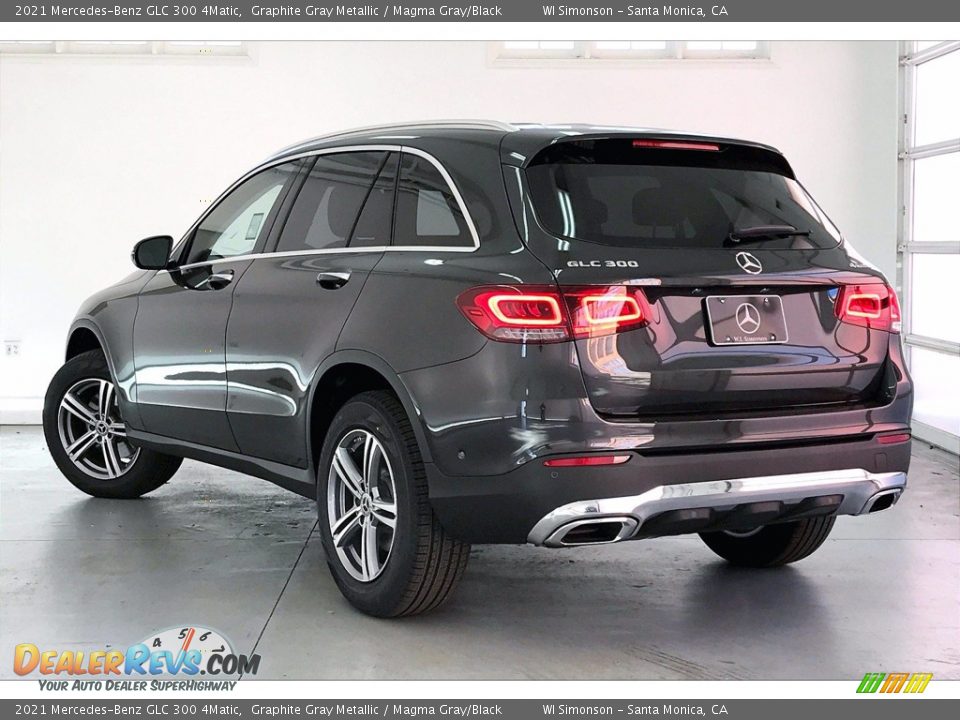 2021 Mercedes-Benz GLC 300 4Matic Graphite Gray Metallic / Magma Gray/Black Photo #2