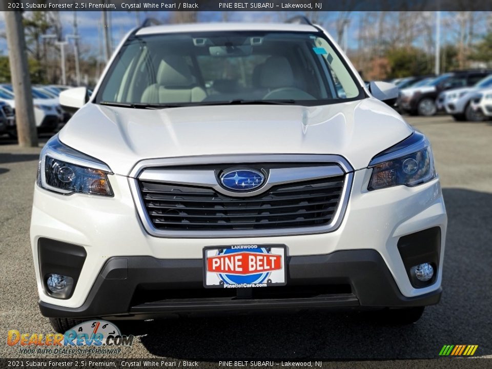 2021 Subaru Forester 2.5i Premium Crystal White Pearl / Black Photo #3