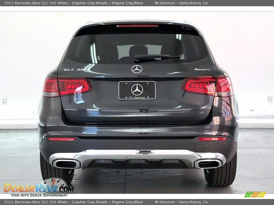 2021 Mercedes-Benz GLC 300 4Matic Graphite Gray Metallic / Magma Gray/Black Photo #3