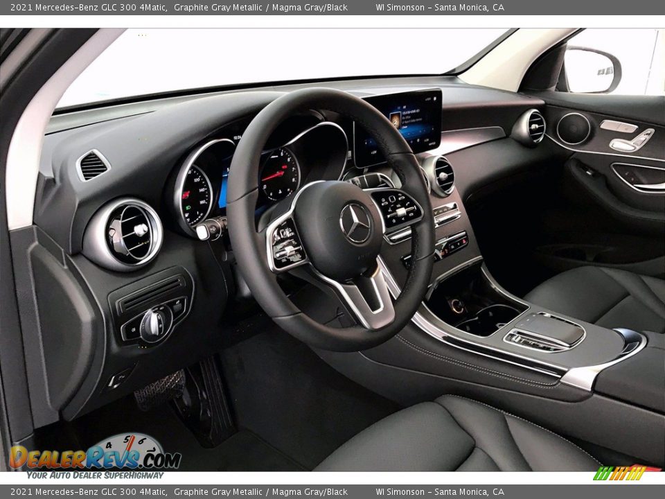 2021 Mercedes-Benz GLC 300 4Matic Graphite Gray Metallic / Magma Gray/Black Photo #4