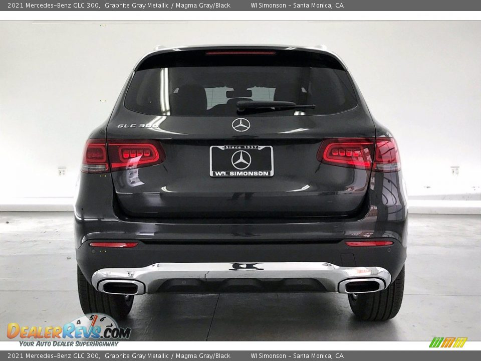 2021 Mercedes-Benz GLC 300 Graphite Gray Metallic / Magma Gray/Black Photo #3