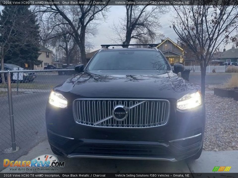 2016 Volvo XC90 T8 eAWD Inscription Onyx Black Metallic / Charcoal Photo #6