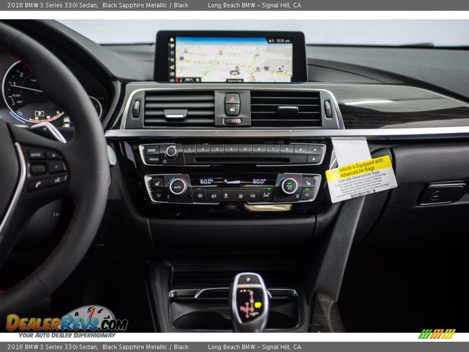 2018 BMW 3 Series 330i Sedan Black Sapphire Metallic / Black Photo #5