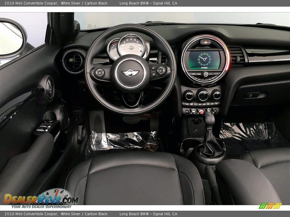 2019 Mini Convertible Cooper White Silver / Carbon Black Photo #4