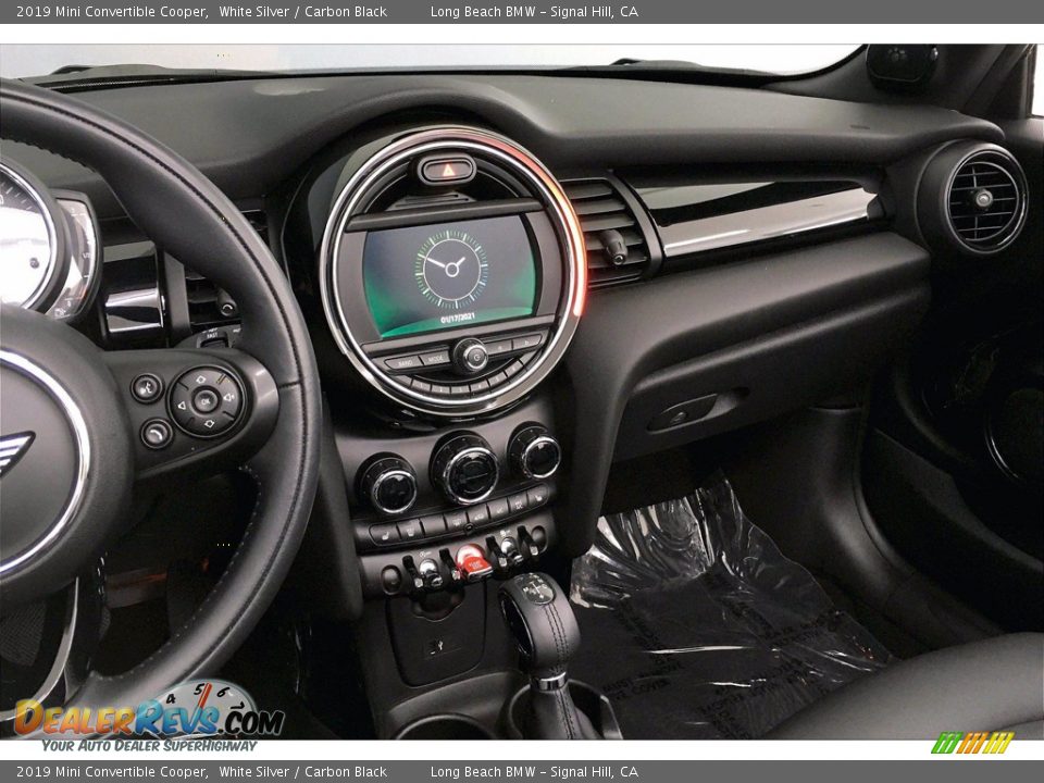 2019 Mini Convertible Cooper White Silver / Carbon Black Photo #5