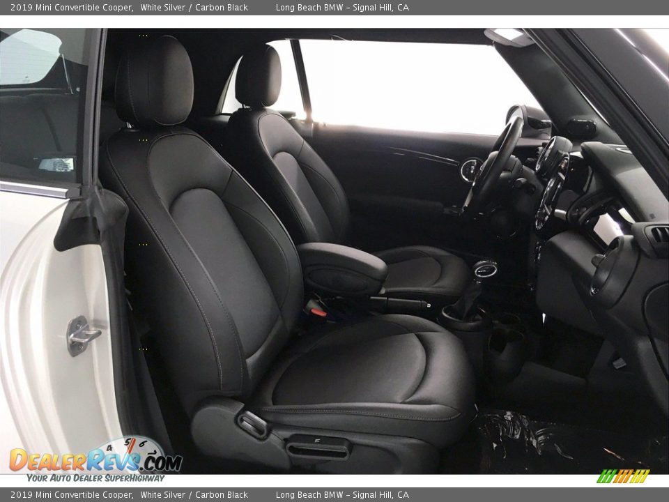 2019 Mini Convertible Cooper White Silver / Carbon Black Photo #6