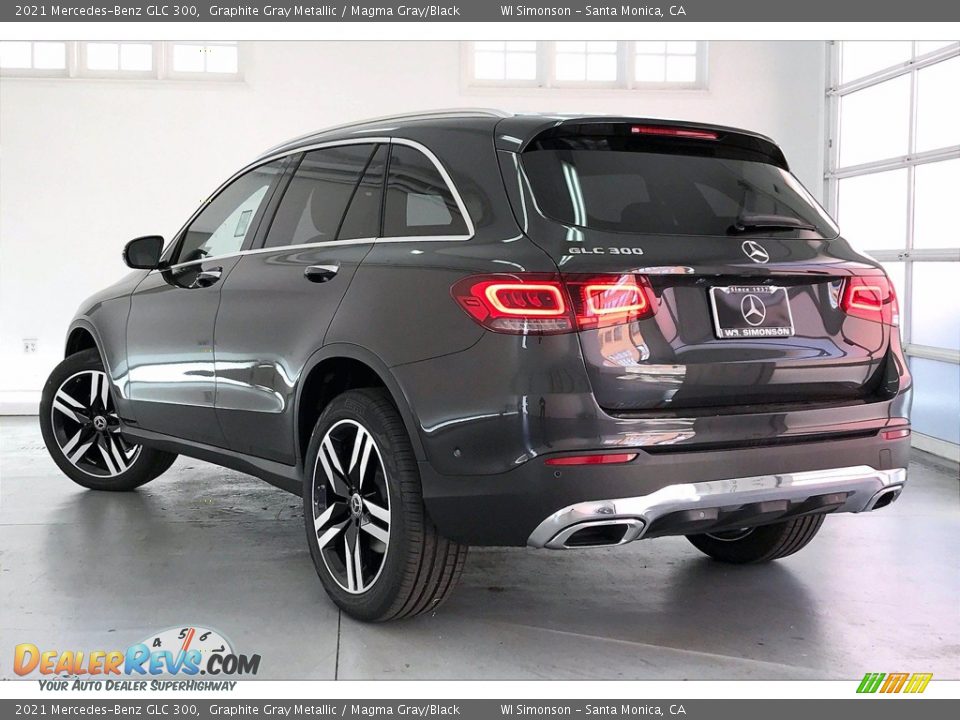 2021 Mercedes-Benz GLC 300 Graphite Gray Metallic / Magma Gray/Black Photo #2