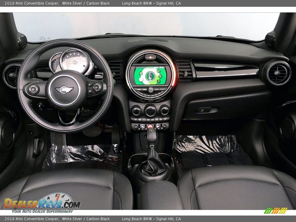 2019 Mini Convertible Cooper White Silver / Carbon Black Photo #15