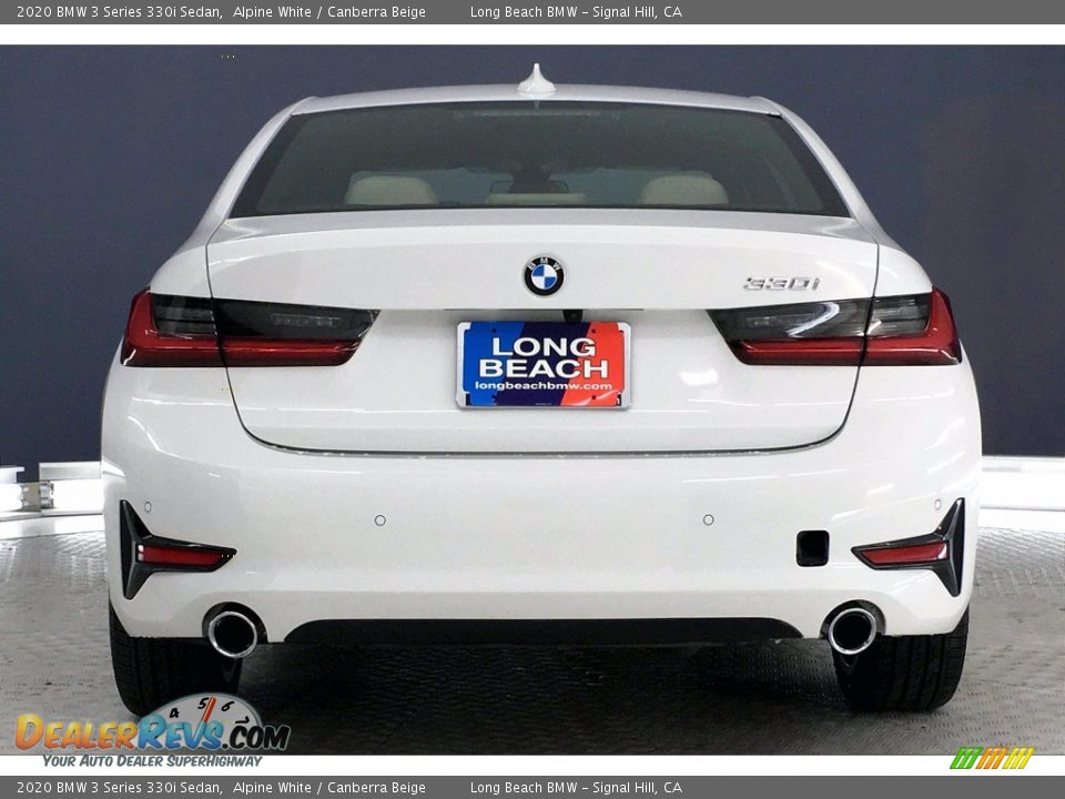 2020 BMW 3 Series 330i Sedan Alpine White / Canberra Beige Photo #3