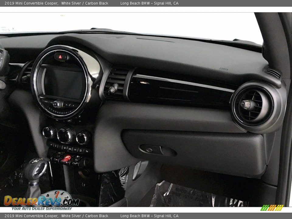 2019 Mini Convertible Cooper White Silver / Carbon Black Photo #22