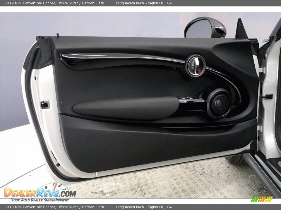 2019 Mini Convertible Cooper White Silver / Carbon Black Photo #23
