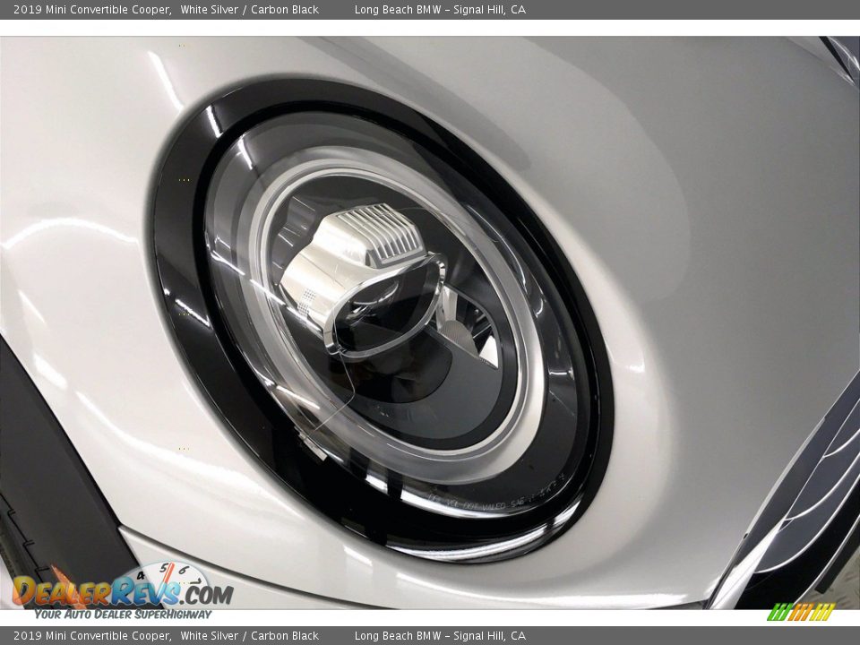 2019 Mini Convertible Cooper White Silver / Carbon Black Photo #25