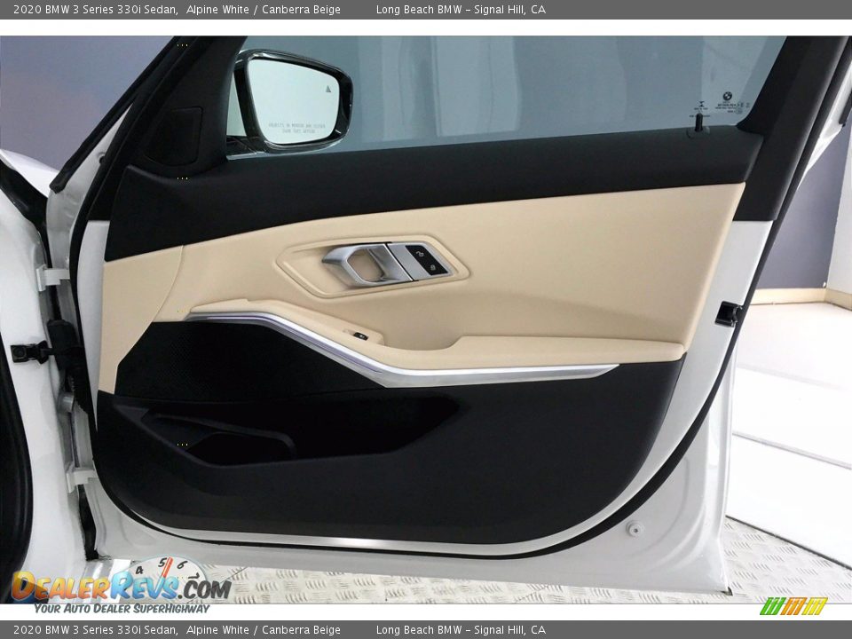 2020 BMW 3 Series 330i Sedan Alpine White / Canberra Beige Photo #24