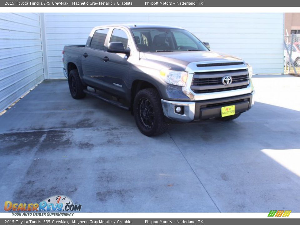 2015 Toyota Tundra SR5 CrewMax Magnetic Gray Metallic / Graphite Photo #2