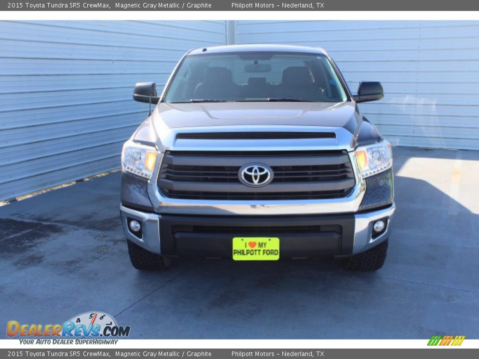 2015 Toyota Tundra SR5 CrewMax Magnetic Gray Metallic / Graphite Photo #3