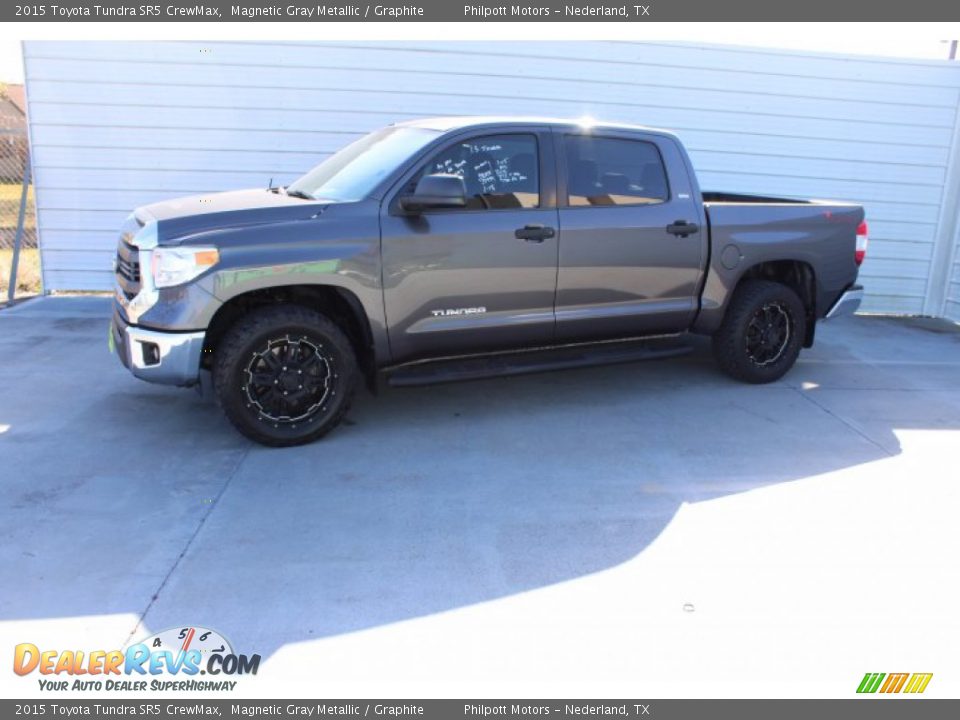 2015 Toyota Tundra SR5 CrewMax Magnetic Gray Metallic / Graphite Photo #5