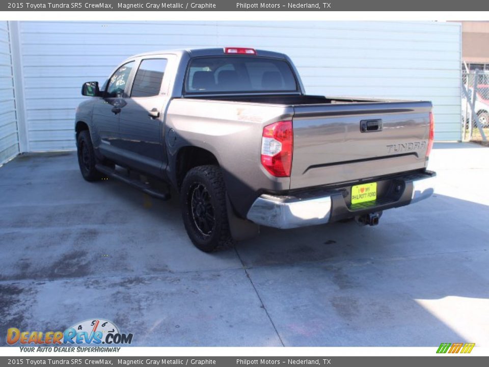 2015 Toyota Tundra SR5 CrewMax Magnetic Gray Metallic / Graphite Photo #6