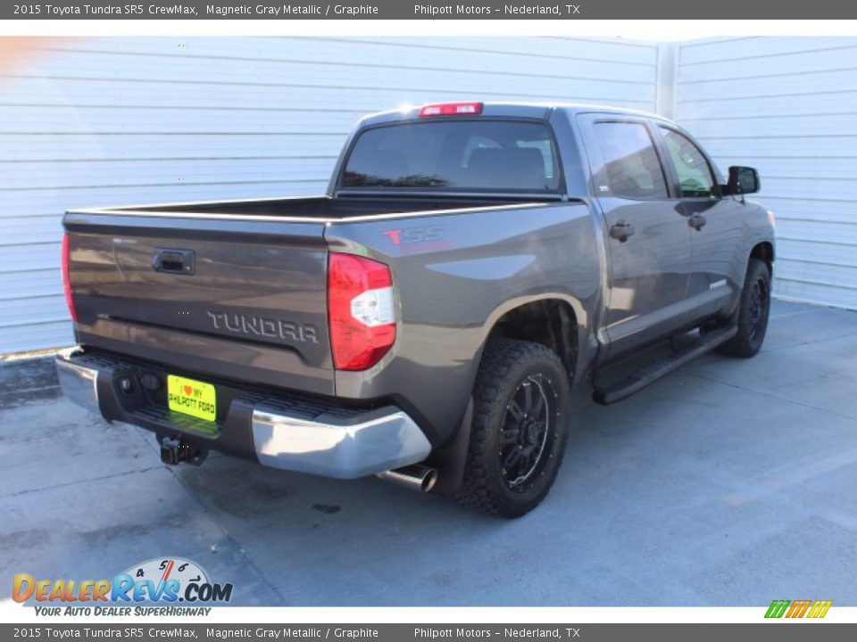 2015 Toyota Tundra SR5 CrewMax Magnetic Gray Metallic / Graphite Photo #8