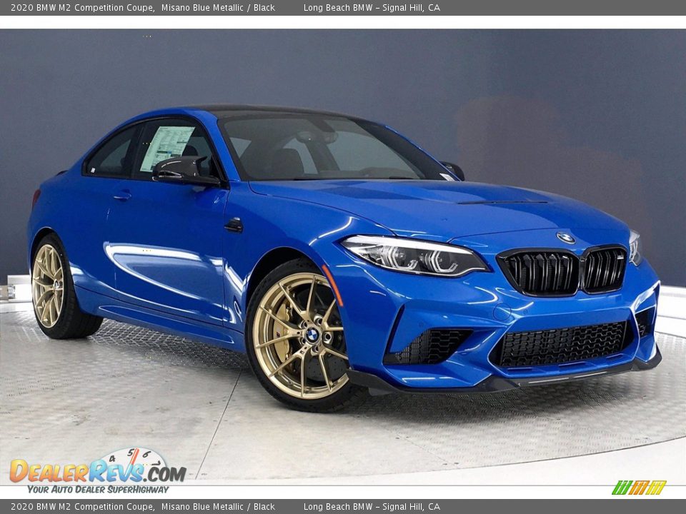 Front 3/4 View of 2020 BMW M2 Competition Coupe Photo #1