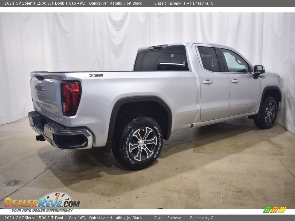 2021 GMC Sierra 1500 SLT Double Cab 4WD Quicksilver Metallic / Jet Black Photo #2