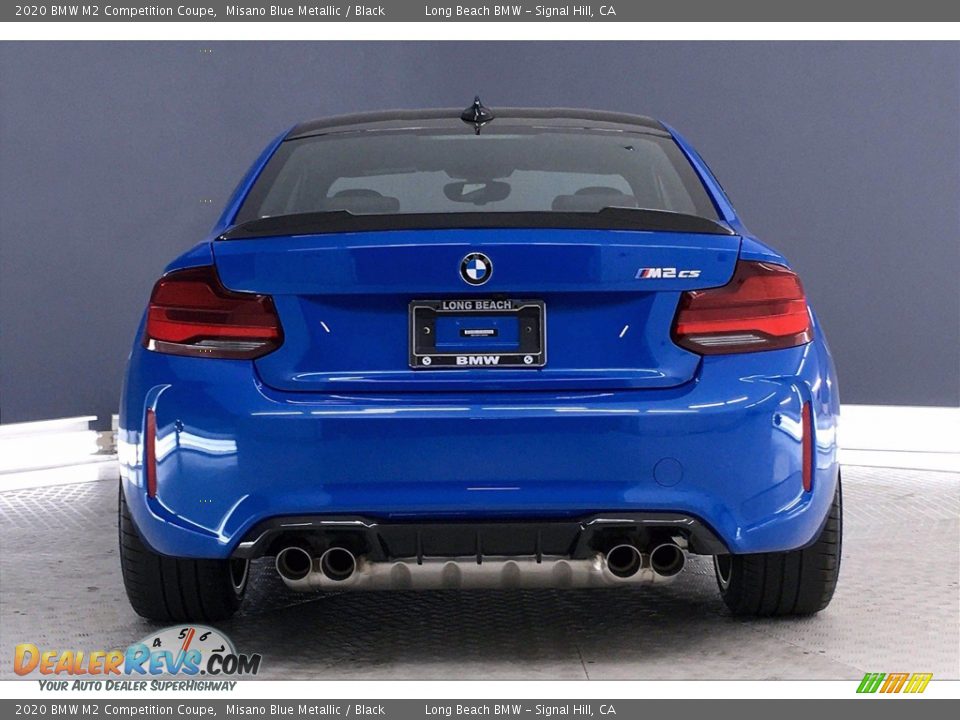 2020 BMW M2 Competition Coupe Misano Blue Metallic / Black Photo #4