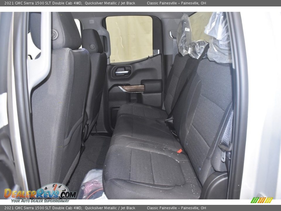 2021 GMC Sierra 1500 SLT Double Cab 4WD Quicksilver Metallic / Jet Black Photo #7