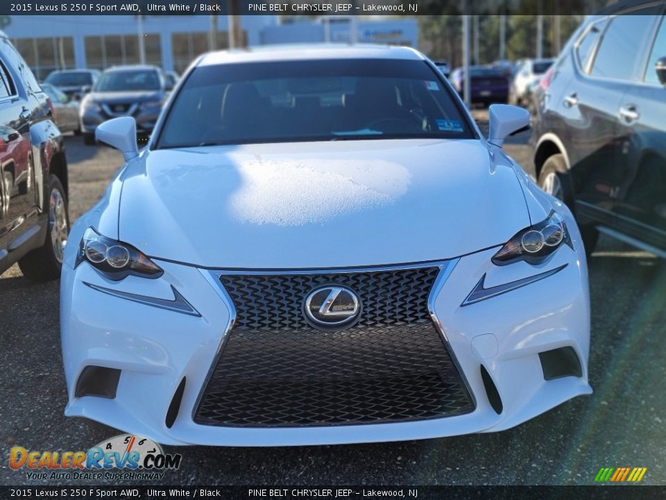 2015 Lexus IS 250 F Sport AWD Ultra White / Black Photo #2