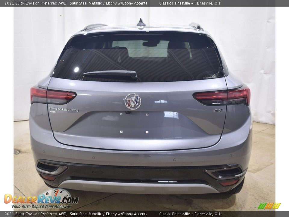 2021 Buick Envision Preferred AWD Satin Steel Metallic / Ebony w/Ebony Accents Photo #3