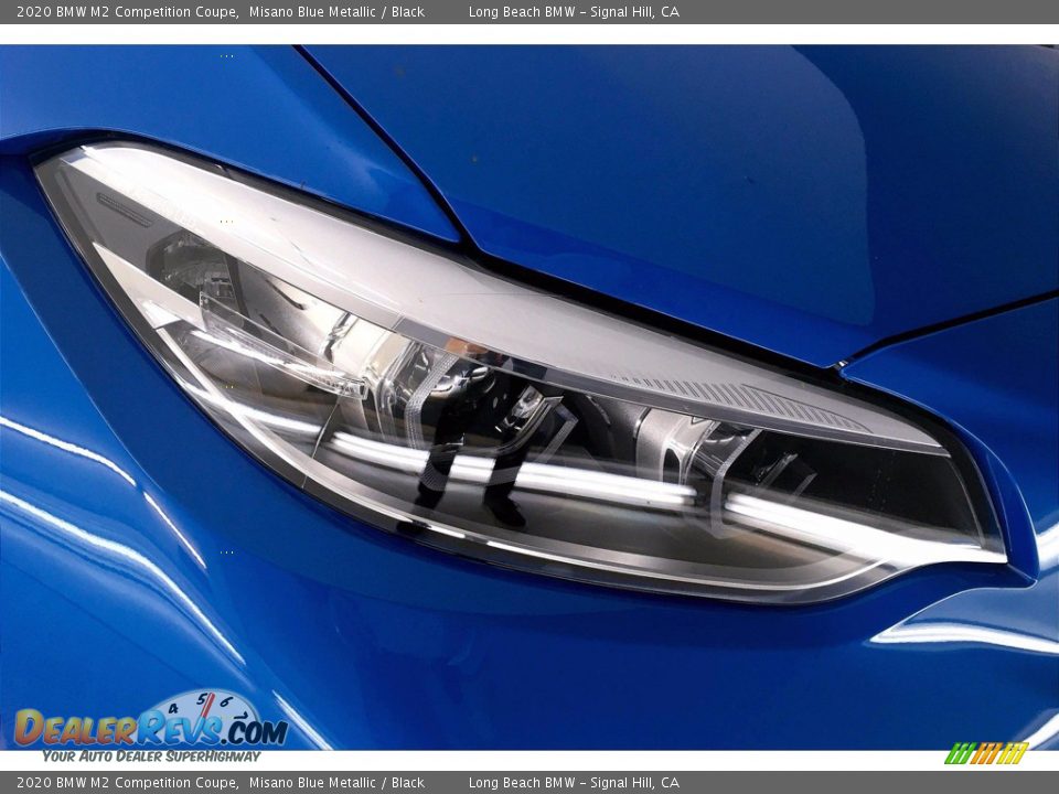 2020 BMW M2 Competition Coupe Misano Blue Metallic / Black Photo #15
