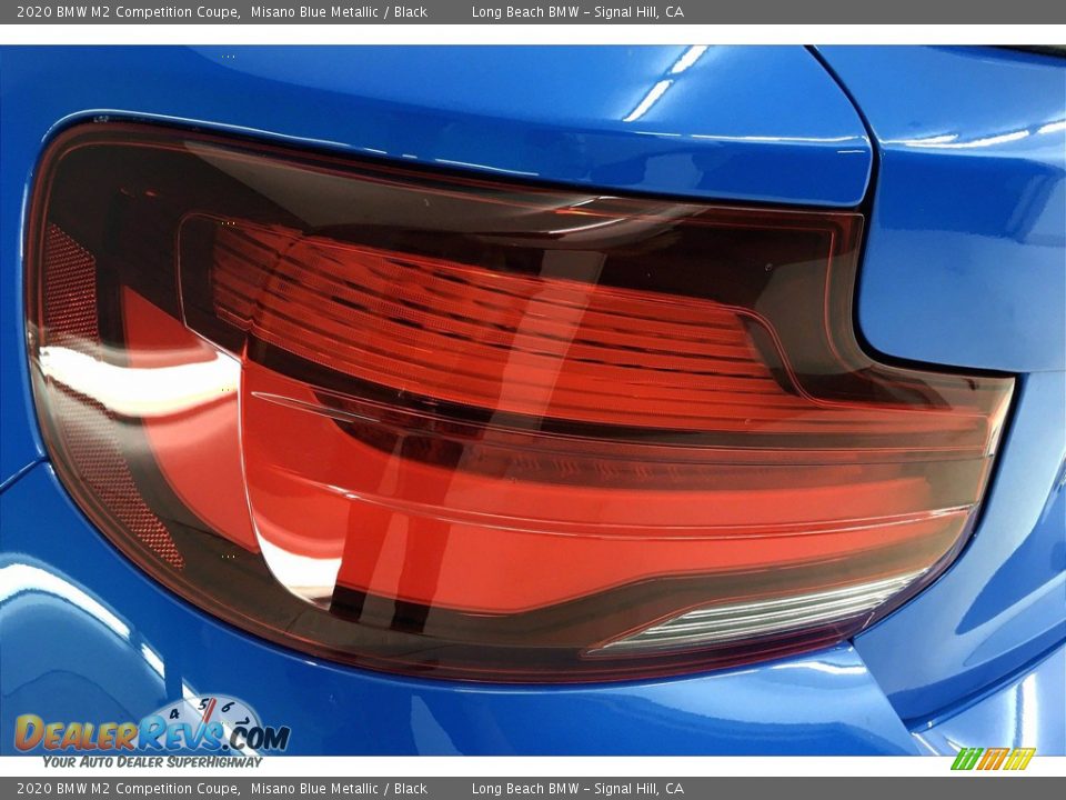 2020 BMW M2 Competition Coupe Misano Blue Metallic / Black Photo #16
