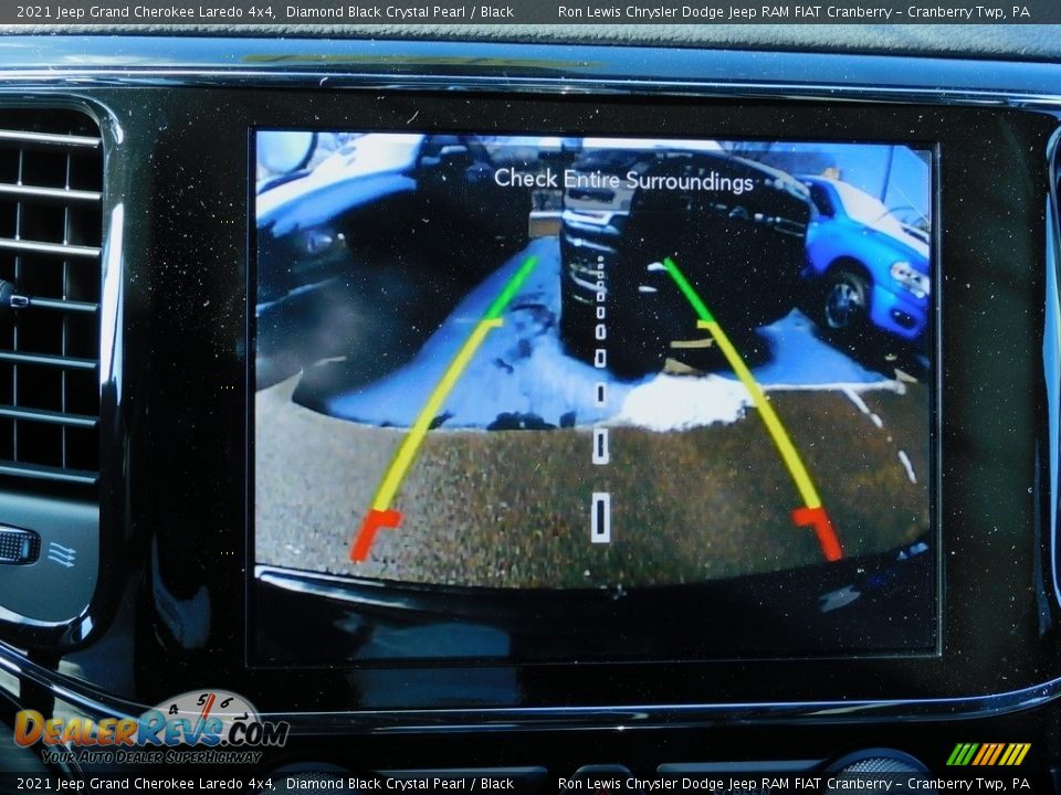 2021 Jeep Grand Cherokee Laredo 4x4 Diamond Black Crystal Pearl / Black Photo #18