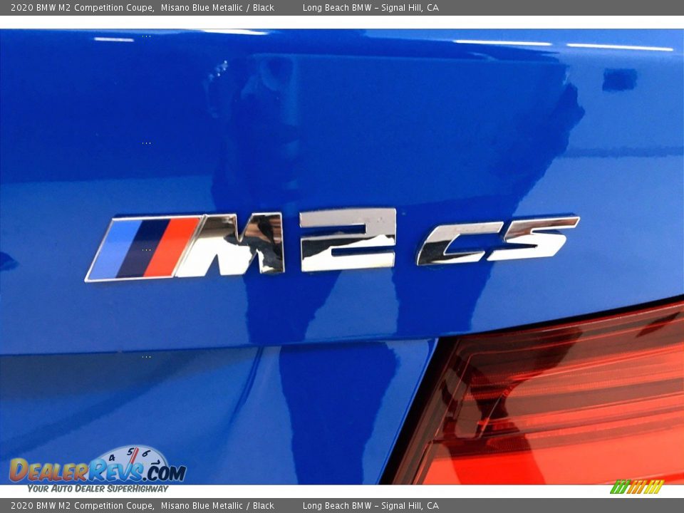 2020 BMW M2 Competition Coupe Misano Blue Metallic / Black Photo #17