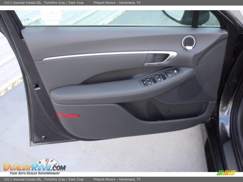 2021 Hyundai Sonata SEL Portofino Gray / Dark Gray Photo #9