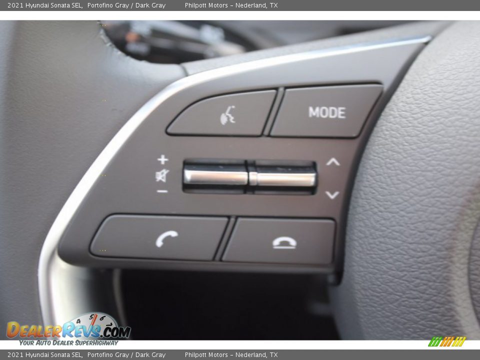 2021 Hyundai Sonata SEL Portofino Gray / Dark Gray Photo #11