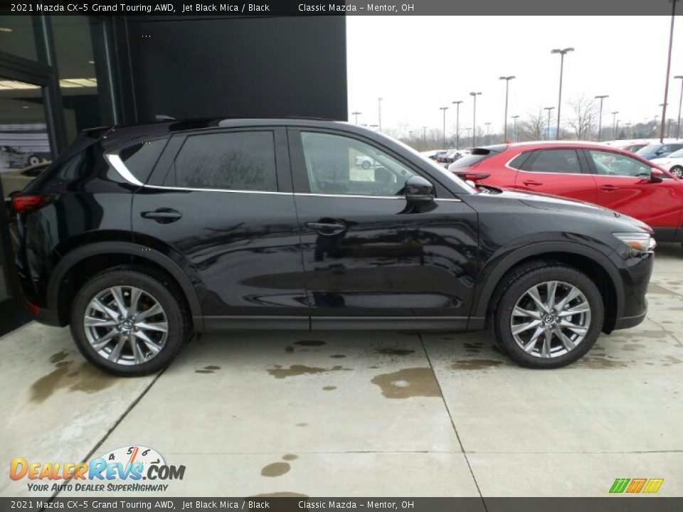 2021 Mazda CX-5 Grand Touring AWD Jet Black Mica / Black Photo #3