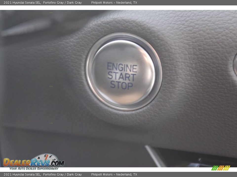 2021 Hyundai Sonata SEL Portofino Gray / Dark Gray Photo #17
